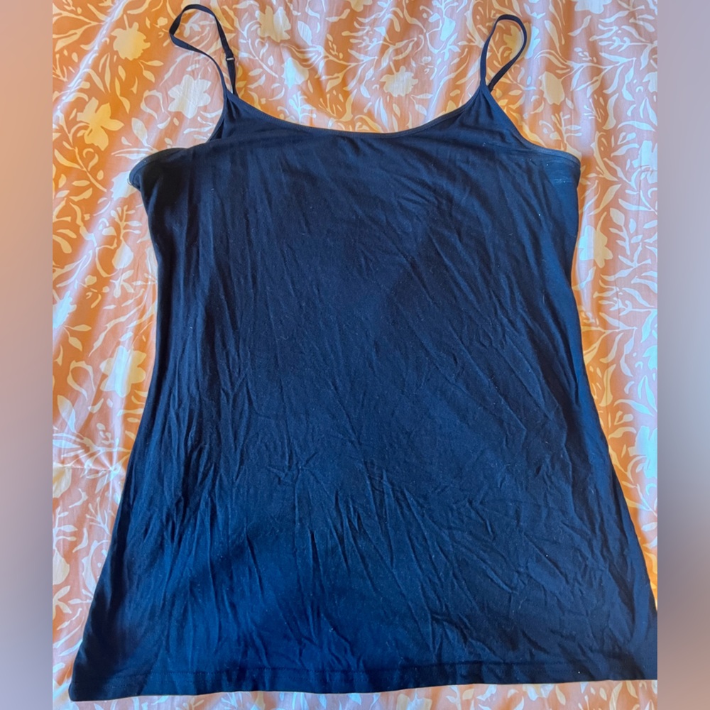 Black tank top XL